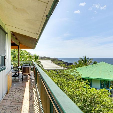 Ocean-View Bungalow Walk To Pebbles Beach! Hookena Exterior photo