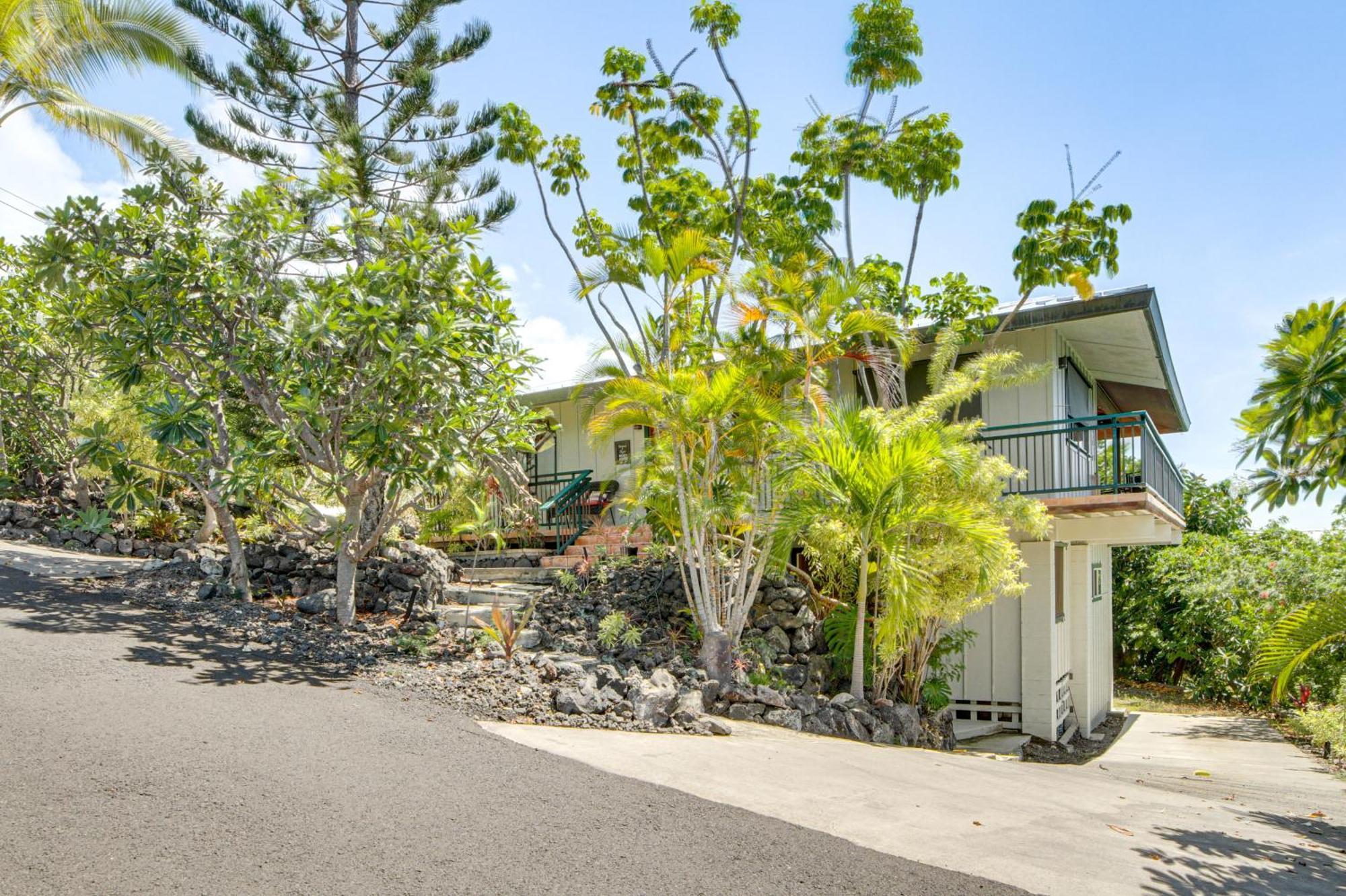 Ocean-View Bungalow Walk To Pebbles Beach! Hookena Exterior photo