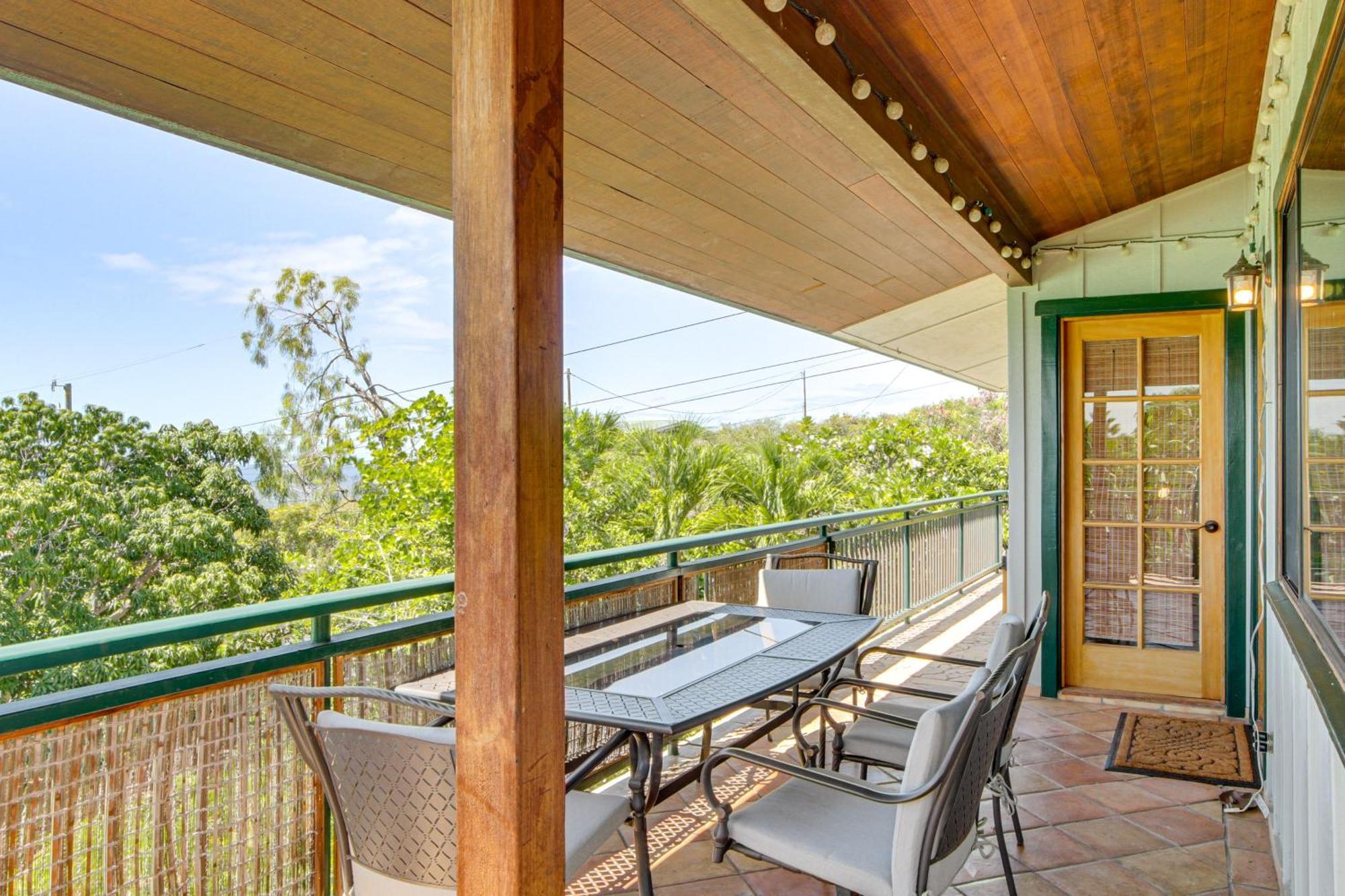 Ocean-View Bungalow Walk To Pebbles Beach! Hookena Exterior photo